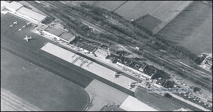 DLV HUISVESTING 1966 Vliegveld Beek bw(7V)