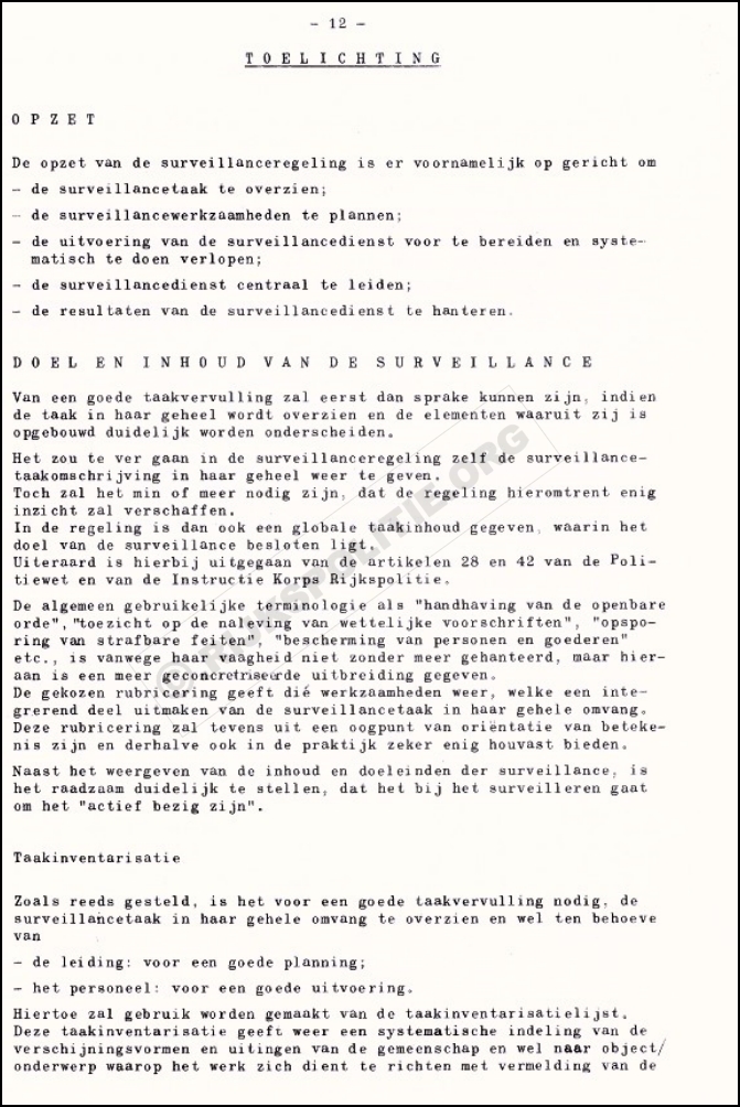 Surveillanceregeling Maas 12  bw(WM) (7V)