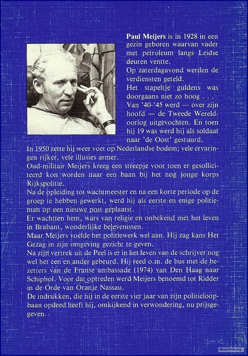 Boekje Paul Meijers 1984 achter (V)