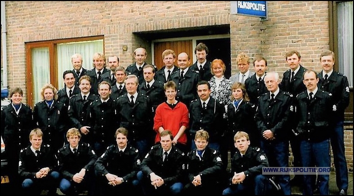 GRP ANNA PAULOWNA 1986 10 28 Personeel Martin Jansen bw(7V)
