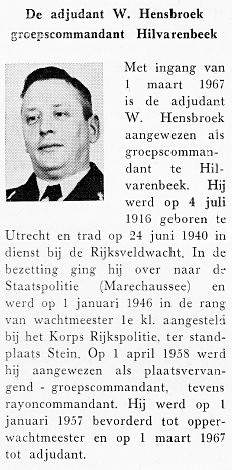 GRP Hilvarenbeek 1967 gcdt Hensbroek