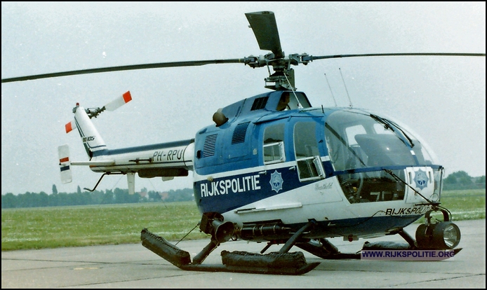 RPG Woensdrecht PB06 1984 05 Tulder Heli PH DLV RPU bw(7V)