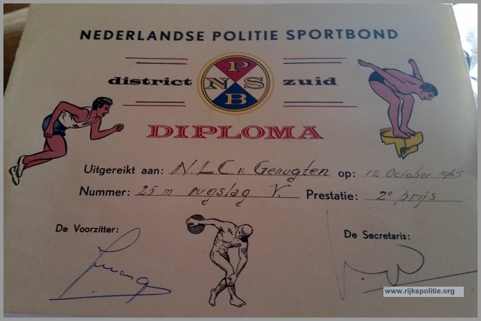 VKG Eindhoven Archief Nico van Genugten Sportdiploma (1)(7V)