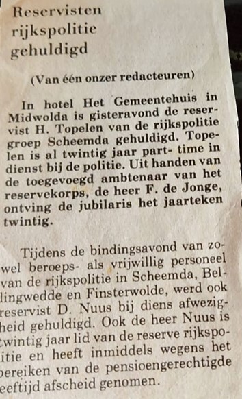 GRP Scheemda reservist Topelen bw