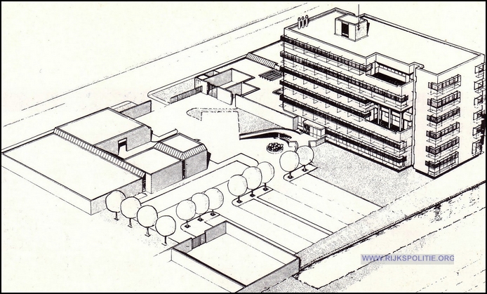 RPD Leeuwarden 1981 Districrsbureau (2) bw(7V)