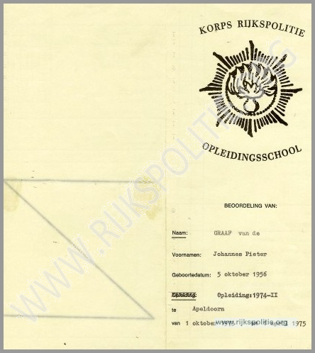 GRP Valkenisse klas S 1975 Apeldoorn Jos Graaf documenten 2(7V)