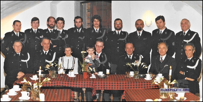 GRP Mijdrecht 1988 Groepsfoto Heus bw(7V)