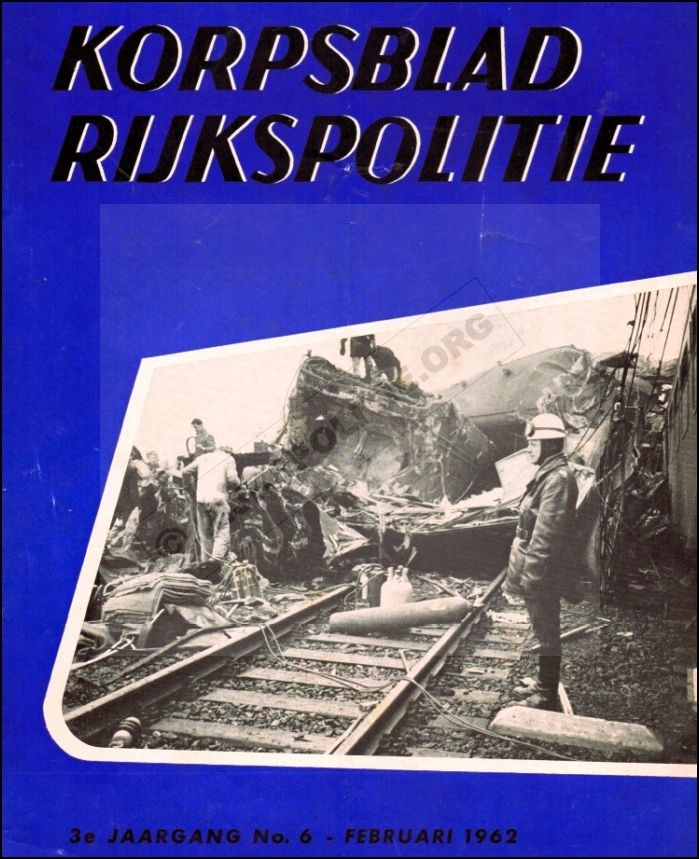 GRP Vleuten 1962 Treinramp Hamelen  bw(WM) (7V)