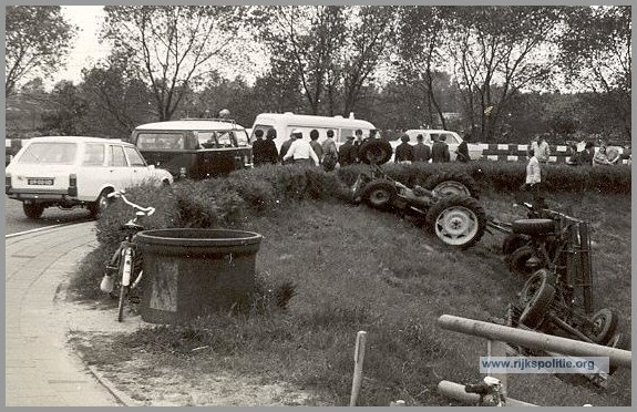 VKG Utrecht Hbaron aanrijding Breukelen 1973 1(7V)