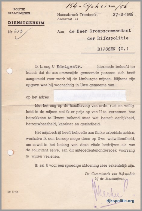 RPGR Rijssen jg03 dienstgeheim1956(7V)