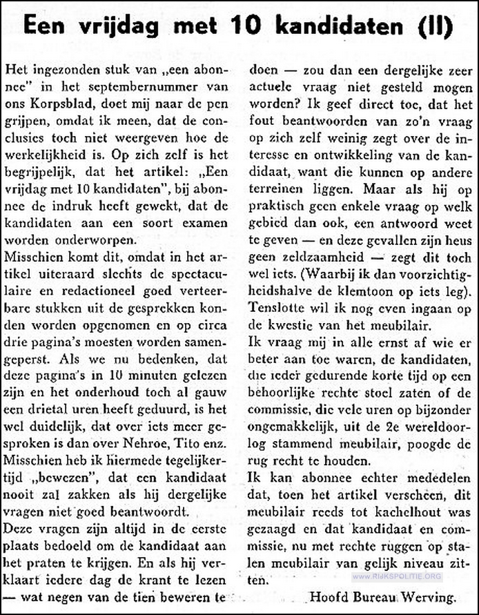 Selectie KB1961 aug 10 bw(7V)