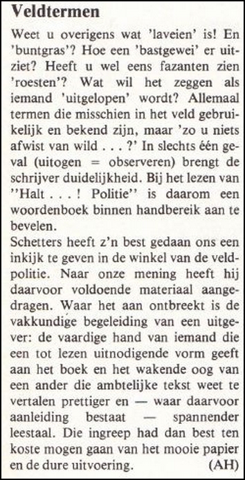 VP Oud Nieuws 1979 RPM Nov Piet Schetters (2) bw2(7V)