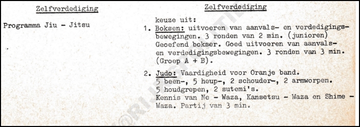 OPLS Harlingen 1976 Klas L HT Tulder Exameneisen 2 bw(WM) (7V)