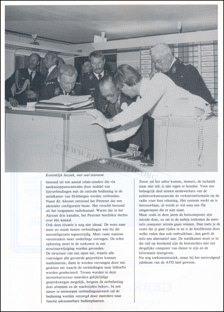AVD Berichtencentrum oudnieuws 1985 25 jaar AVD (2)  bw (7V)