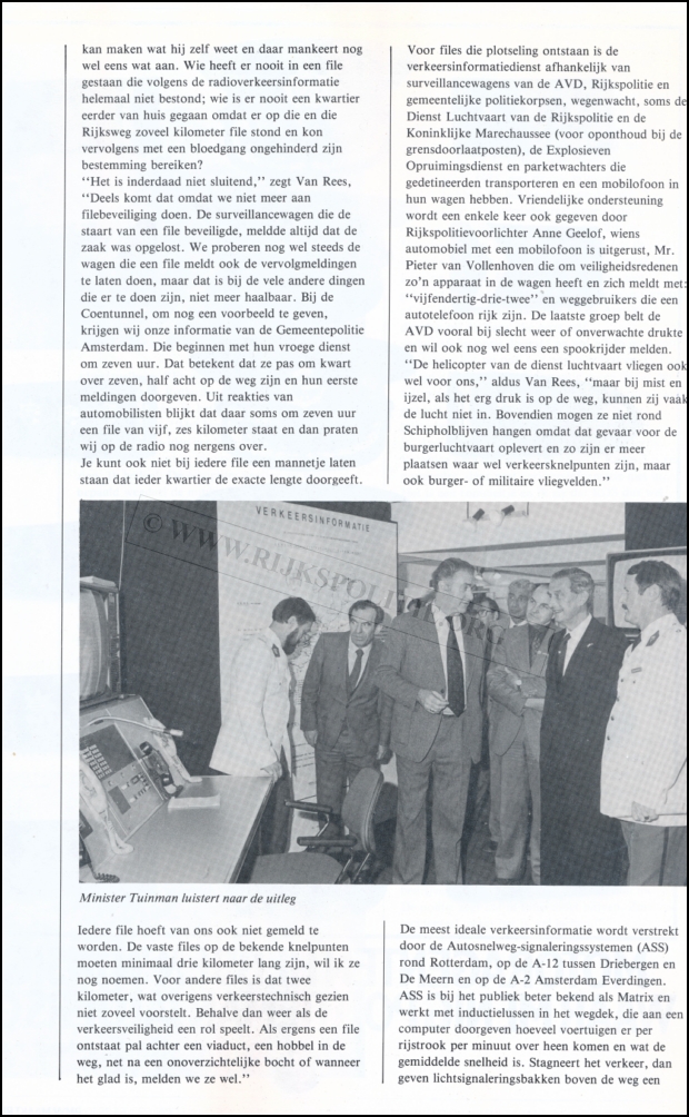 AVD Berichtencentrum oudnieuws 1985 25 jaar AVD (4)  bw (7V)