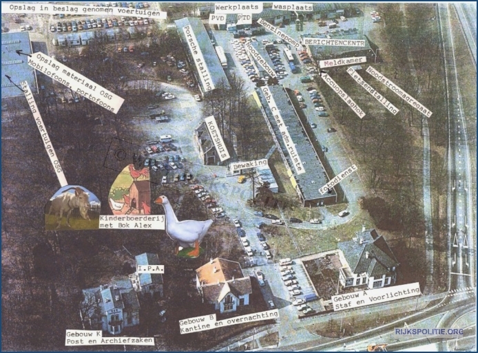 AVD SBV Afscheid Verhuizing  PB2 luchtfoto bw (7V)WM