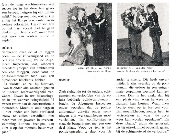Beëdiging Arnhem Horn 1968 (3)